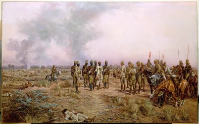 Nach der Schlacht von Atbara, 8. April 1898