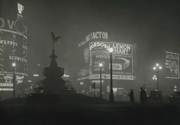 Piccadilly Circus 1950er Jahre