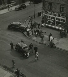 Straßenszene in der Sidmouth Road, Nord-London