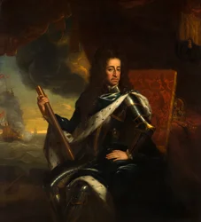 Porträt des Statthalterkönigs Wilhelm III. (1650- 1702)