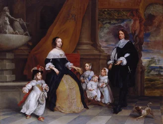 Die Familie von Jan-Baptista Anthoine