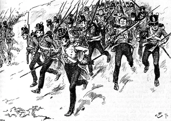 Dilkess Brigade der Garde kam an, 1896, 1902