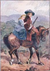 "Nun kann ich so viel weinen, wie ich will", aus Lorna Doone, veröffentlicht von W & R Chambers Ltd, 1921