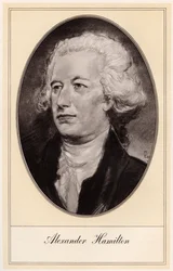 Alexander Hamilton, amerikanischer Politiker, frühes 20. Jahrhundert