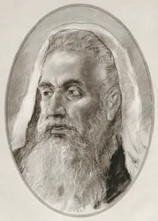 Jesaja, jüdischer Prophet des 8. Jahrhunderts v. Chr., aus Living Biographies of Religious Leaders