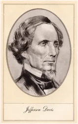Jefferson Davis, amerikanischer Soldat und Politiker, frühes 20. Jahrhundert