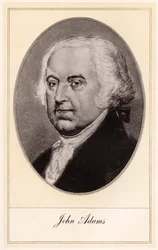 John Adams, zweiter Präsident der Vereinigten Staaten, frühes 20. Jahrhundert