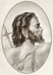 Johannes der Täufer, aus Living Biographies of Religious Leaders