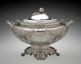 Suppenterrine, von der Gorham Manufacturing Company, um 1858