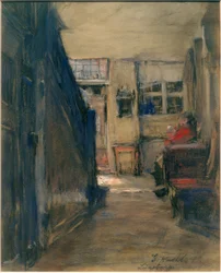 Diele eines alten Hauses in Lüneburg