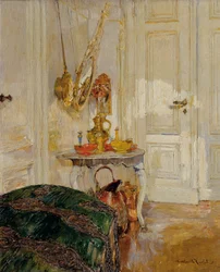 Weißes Interieur