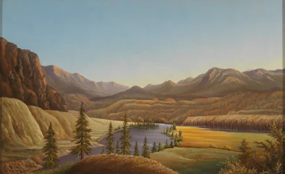 Blick auf den Okanagan-See, British Columbia