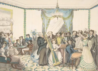 Ein Konzert, 1820-30