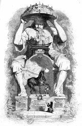 Illustration für Gullivers Reisen von Jonathan Swift