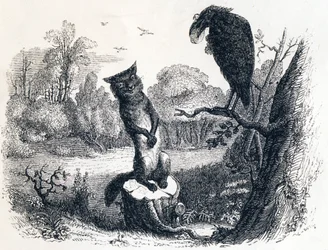 Der Rabe und der Fuchs