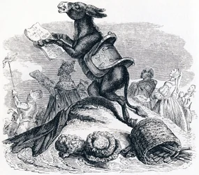 Der Esel und seine Herren - Fabeln von La Fontaine