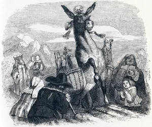 Der Esel, der Reliquien trägt (L