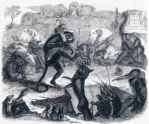 Der Fuchs, der Affe und die Tiere - Fabeln von La Fontaine