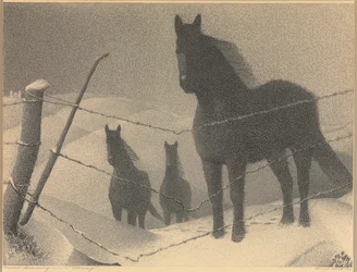 Studie für Februar, 1940