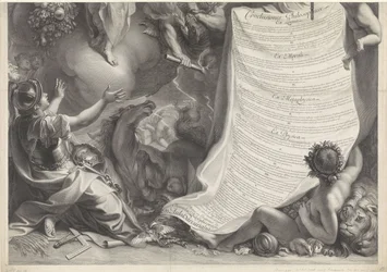 Allegorie auf die Macht von Ludwig XIV.
