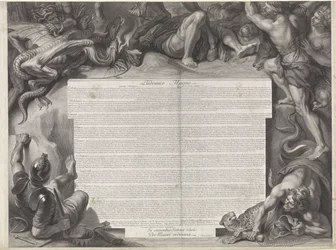 Allegorisches Reiterporträt von Ludwig XIV., König von Frankreich