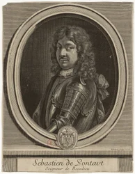 Edelinck - Sebastien de Pontaut Seigneur de Baulieu