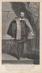 Porträt von Francesco I de