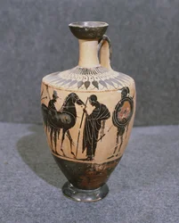 Lekythos, Vibo Valentia (Keramik)