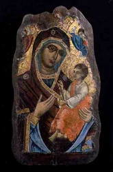Die Muttergottes Hodegetria, Fragment