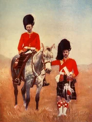 Offiziere der Seaforth Highlanders, 1901