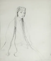 Porträt von Prinzessin Maria Maiko Orbeliani 1818-1849, 1840-1842