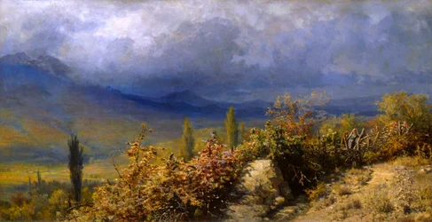 Herbstansicht der Krim, 1884