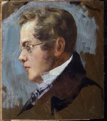 Porträt des Dichterprinzen Pyotr A. Vyazemsky