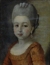 Porträt eines Mädchens, 1770er