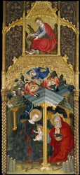 Geburt Christi und Heiliger Johannes der Evangelist