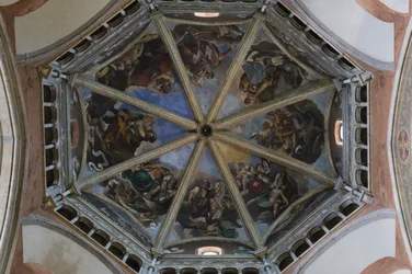 Fresken der Kuppel der Kathedrale von Piacenza