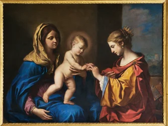 Mystische Hochzeit der heiligen Katharina