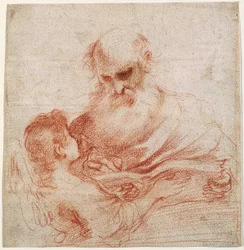Evangelist Matthäus mit dem Engel