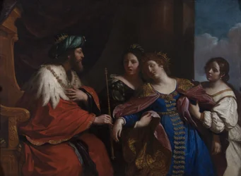 Die Geschichte von Esther und Ahasverus, 1639