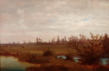 November-Sümpfe am Sile, 1870er Jahre