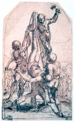 Kreuzigung des heiligen Petrus, ca. 1600-1642