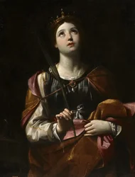 Die heilige Katharina von Alexandrien, um 1606