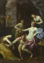 Venus bei der Toilette, ca. 1620-1625