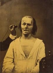 Ein entspanntes Gesicht (links); Tiefe Aufmerksamkeit (rechts), 1854-1856, gedruckt 1862