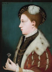 Porträt von Edward VI