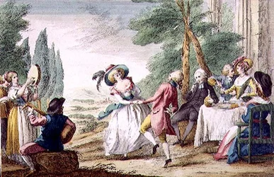 Florentiner Spiele, der Tanz