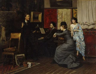 Musik im Atelier
