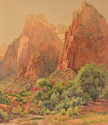Die Patriarchen, Zion-Nationalpark, 1924.