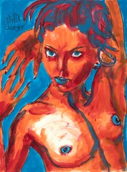 Weiblicher Akt, Erscheinung