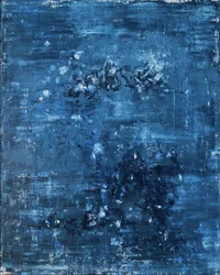Ätherische blaue Tiefen